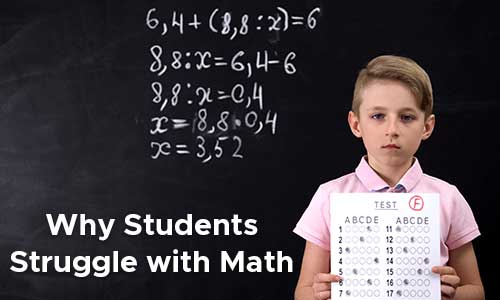 students struggle with math